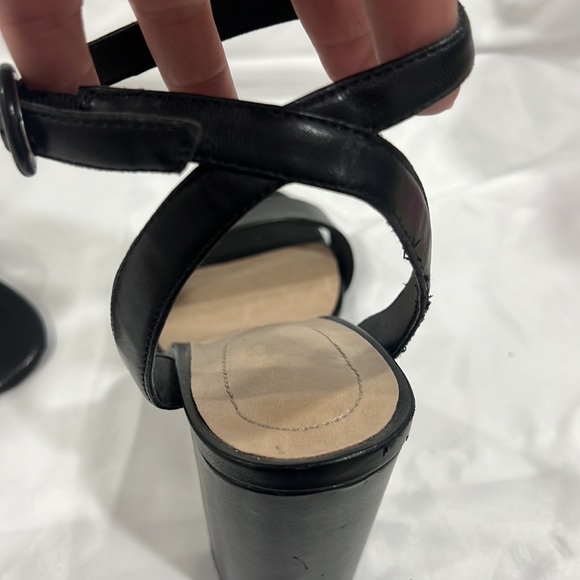 Mix No. 6 black chunky high heel sandals - Picture 6 of 6